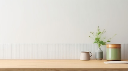 Serene Minimalist Home Office Space