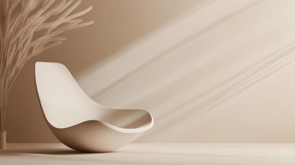 QSmlkue4ejdr A landing page image for A modern website selling ergonomic products for sedentary lifestyles, sleek design, neutral colors. beige, modern, simple, 