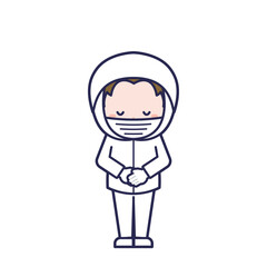 衛生服／男性 08