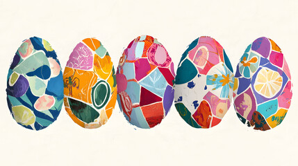 easter, egg, holiday, vector, eggs, spring, celebration, decoration, illustration, pattern, set, symbol, design, color, flower, colorful, art, season, icon, april, ornament, collection, yellow, painte