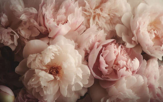 floral tones soft and light 