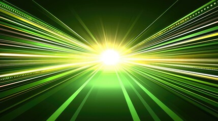 Naklejka premium Abstract speed motion graphic, bright light, forward movement, dynamic background, for presentation or website