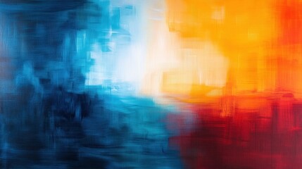 Fototapeta premium Dynamic color fusion abstract art creation digital medium vibrant atmosphere artistic perspective