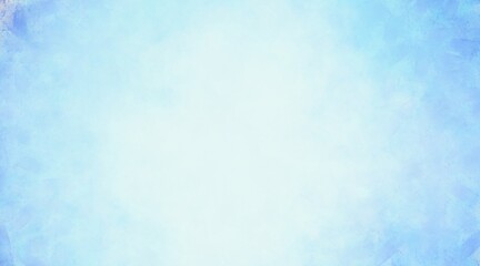 Blue light blank art backdrop