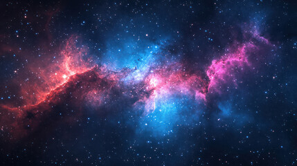 Obraz premium Cosmic Nebulae - Deep Space View