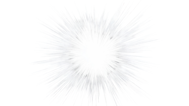 Bright starburst shining on transparent background - Powered by Adobe