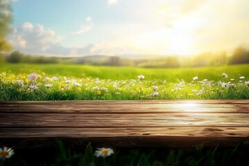 A serene natural setting enhances your product displays.