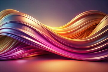 Naklejka premium Elegant Wavy Lines Background for Luxury Product Catalog - High-Resolution Stock Photo