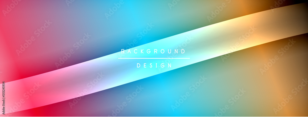 Poster gradient and shadow wave line geometric background. vector illustration for wallpaper, banner, backg