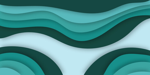 Wave green pastel for multipurpose background.