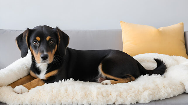 Velvety-haired canines with delicate features and pert ears lounge on plush cushions, tousled blankets, and soft words, awaiting their forever families.