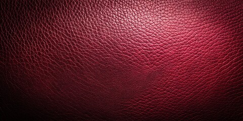 Luxurious Maroon Leather Background: Rich Texture & Subtle Vignette for Elegant Designs