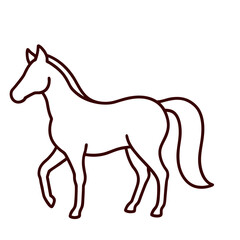 Horse Outline Icon