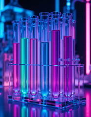 Crystal Clear Test Tubes – Essential Laboratory Glassware for Chemistry & Experiments!