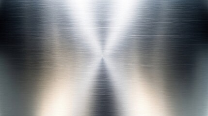 Smooth Brushed Silver Metal Texture Background for Design Use
