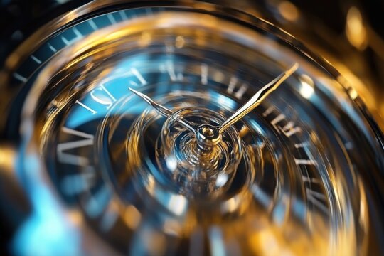 Time reversed photograph of entropy decrease showing molecular organization