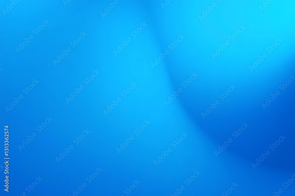 Poster gradient blue abstract background with a soft curve and smooth lighting.