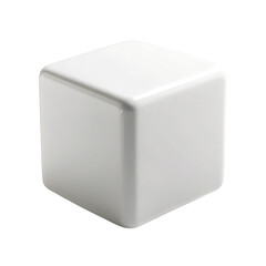 Fototapeta premium cube on white