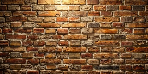 Fototapeta premium Weathered Brick Veneer Panel Background Texture: Rustic Brick Wall Pattern for Design