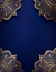 Golden Mandala Design