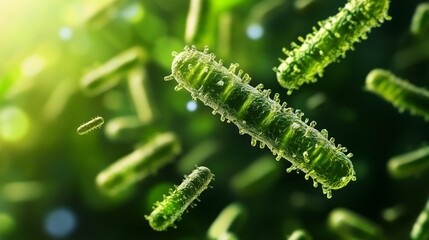 Green life in the micro world