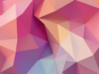 Abstract low-poly geometric shapes, vibrant color gradients, gradient, geometric background, shapes