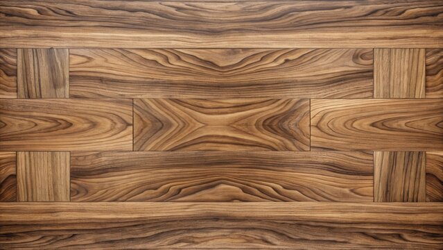 Detailed wood grain pattern on walnut wood with a parquet background and a subtle gray effect , wooden texture, walnut wood