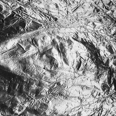 Crumpled silver aluminum foil background, abstract texture. texture on a shiny cloth. View Rustic crumpled paper texture. Silver foil surface textured background.