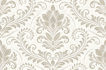 seamless damask pattern