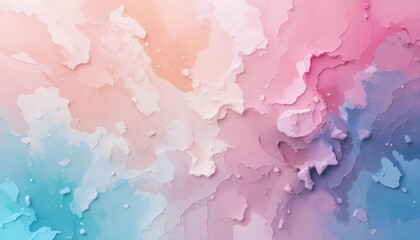 Soft pastel background with subtle textures, resembling abstract hand-painted artwork. Gentle color blending creates a dreamy and artistic feel.