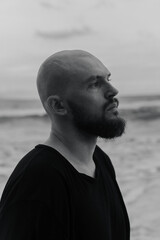 brutal man with a beard