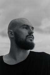 brutal man with a beard