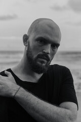 brutal man with a beard