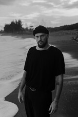 brutal man with a beard