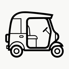 vector truck icon
