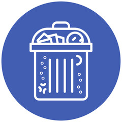 Compost Bin Vector Icon