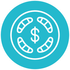 Film Budget Vector Icon