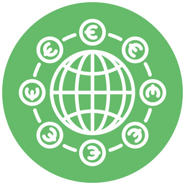 MultiCurrency Support Vector Icon