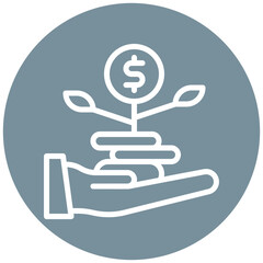 Microfinance Vector Icon
