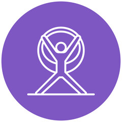 Resistance Rings Vector Icon