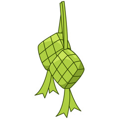 Ketupat Illustration