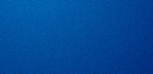 Digital dot overlay or polka dotted technology blue background. Vector illustration