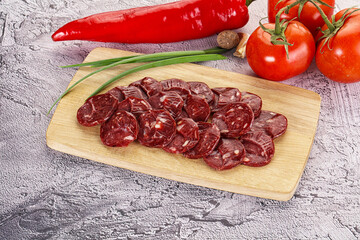 Wild Bear meat homemade sausages
