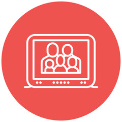 Digital Photo Frame Vector Icon