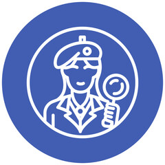 Military Intel Vector Icon