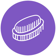 Foot Scrub Vector Icon