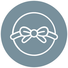 Hair Tie Vector Icon