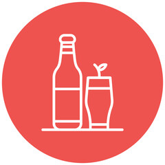 Apple Cider Vector Icon