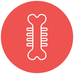 Bone Scan Vector Icon