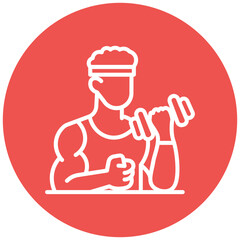 Fitness Level Vector Icon